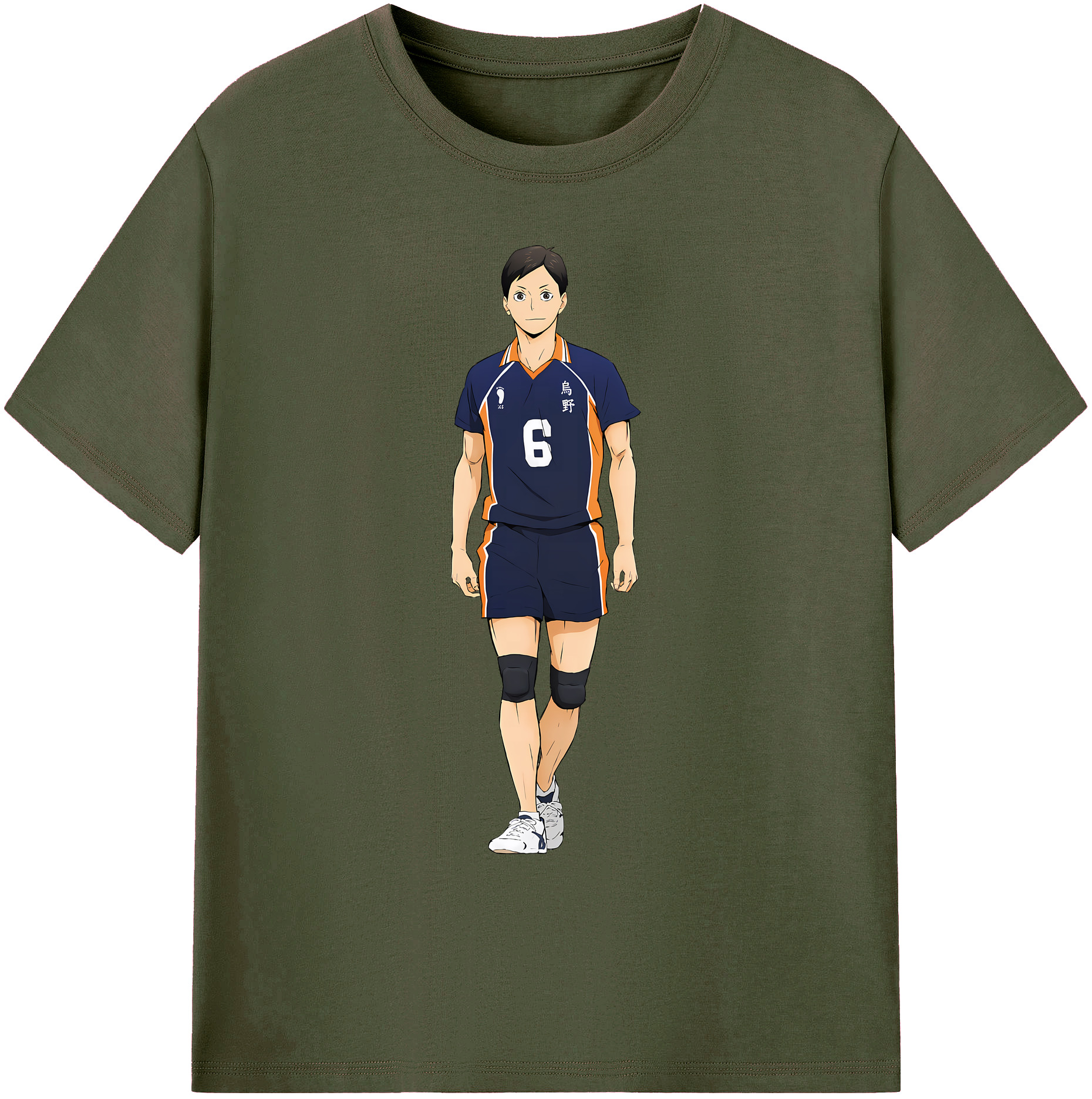 （画像用） ハイキュー!! Haikyu!! 綿100％ メンズ半袖Tシャツ｜肌触りやわらか＆通気性